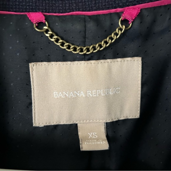 Gorgeous Banana Republic navy overcoat - Picture 4 of 10